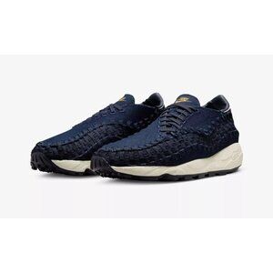 Nike Air Womens Footscape Woven "Raw Denim Obsidian" Low Top (Navy) - Size 6